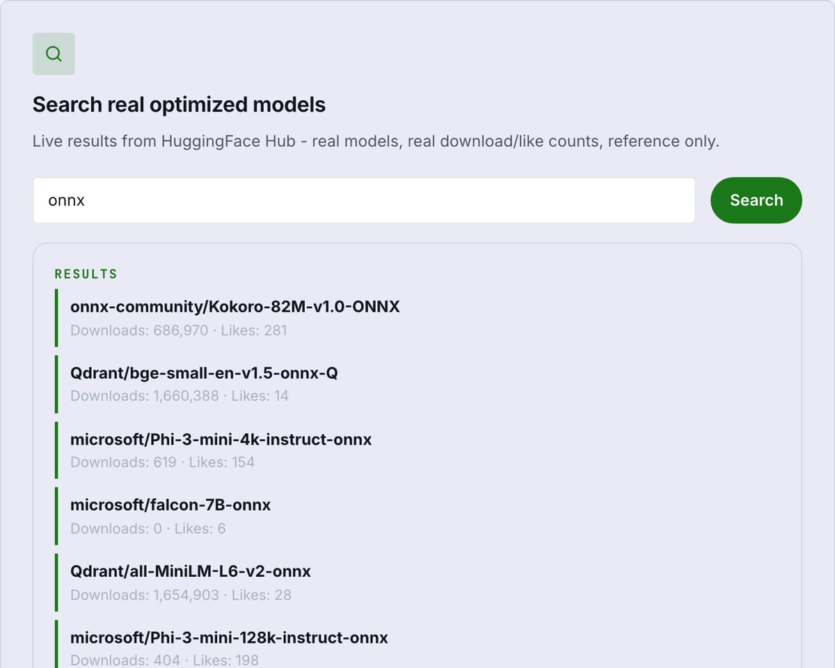 Search real optimized models on scalarflux.com